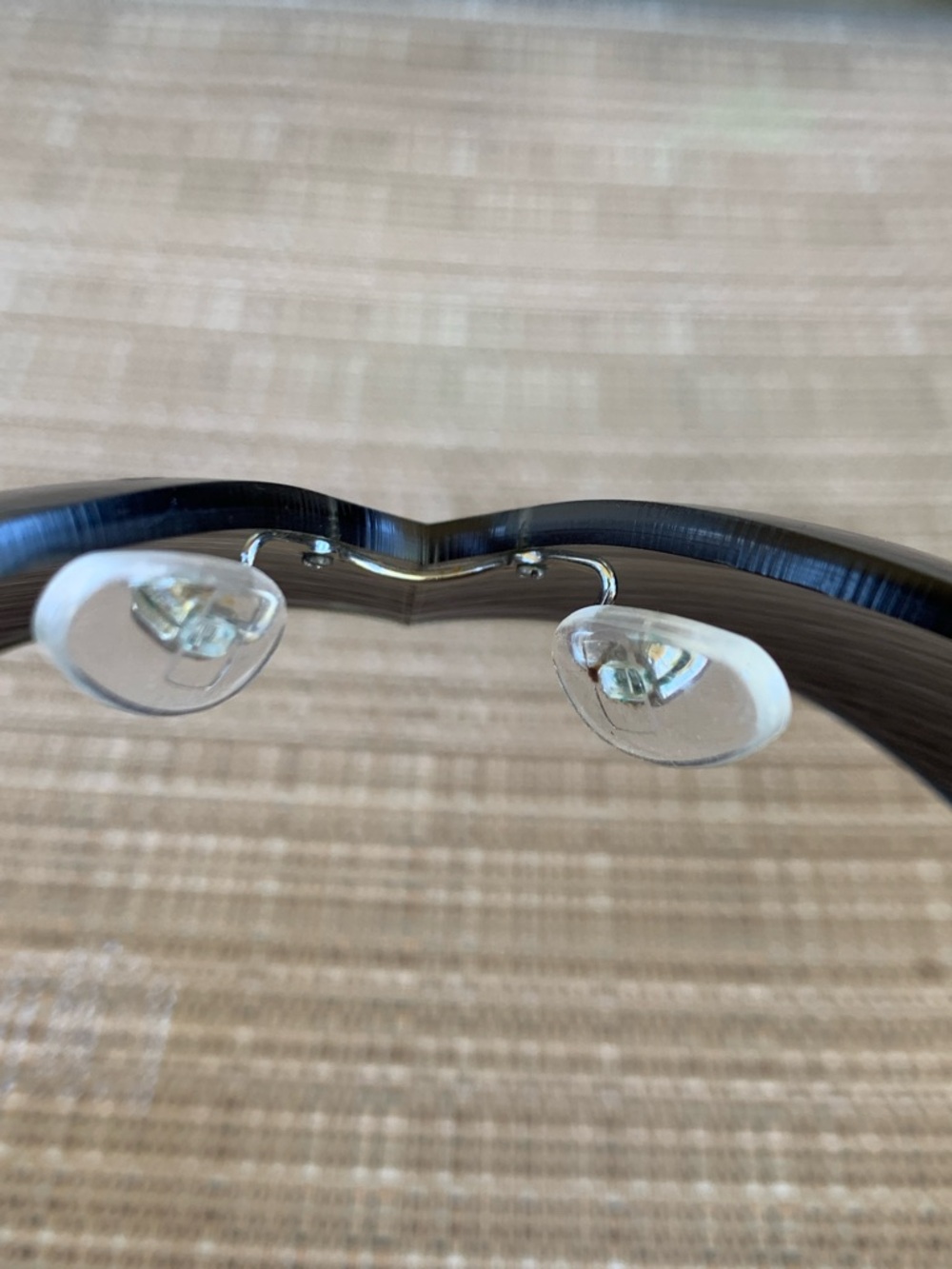 CHANEL Black Shield Sunglasses with Silver Double-C Accents Y2K 
EXTREMELY RARE - Picture 6 of 8